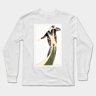 Woman in a long tubular dress (1912) Long Sleeve T-Shirt